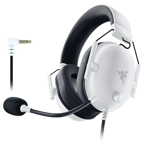 Razer BlackShark V2 X - Multi-Plattform kabelgebundenes Esports-Headset (Triforce 50mm Treiber, Erweiterte Passive Geräuschunterdrückung, 7.1 Surround Sound, Hyperclear Cardioid Mic) Weiß von Razer