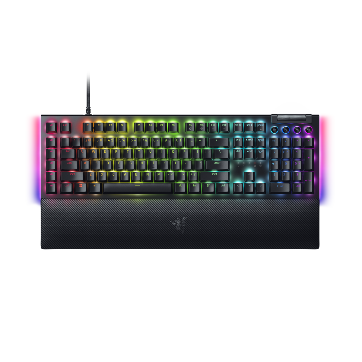 Razer BlackWidow V4 Gaming Tastatur (grüne Switches) - Gaming Tastatur mit Razer Green Switches von Razer