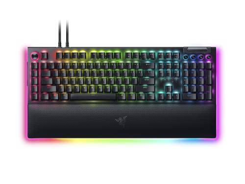 Razer BlackWidow V4 Pro - Mechanisch Gaming Toetsenbord - Yellow Switch - QWERTY - Zwart (RZ03-04680100-R3M1) von Razer