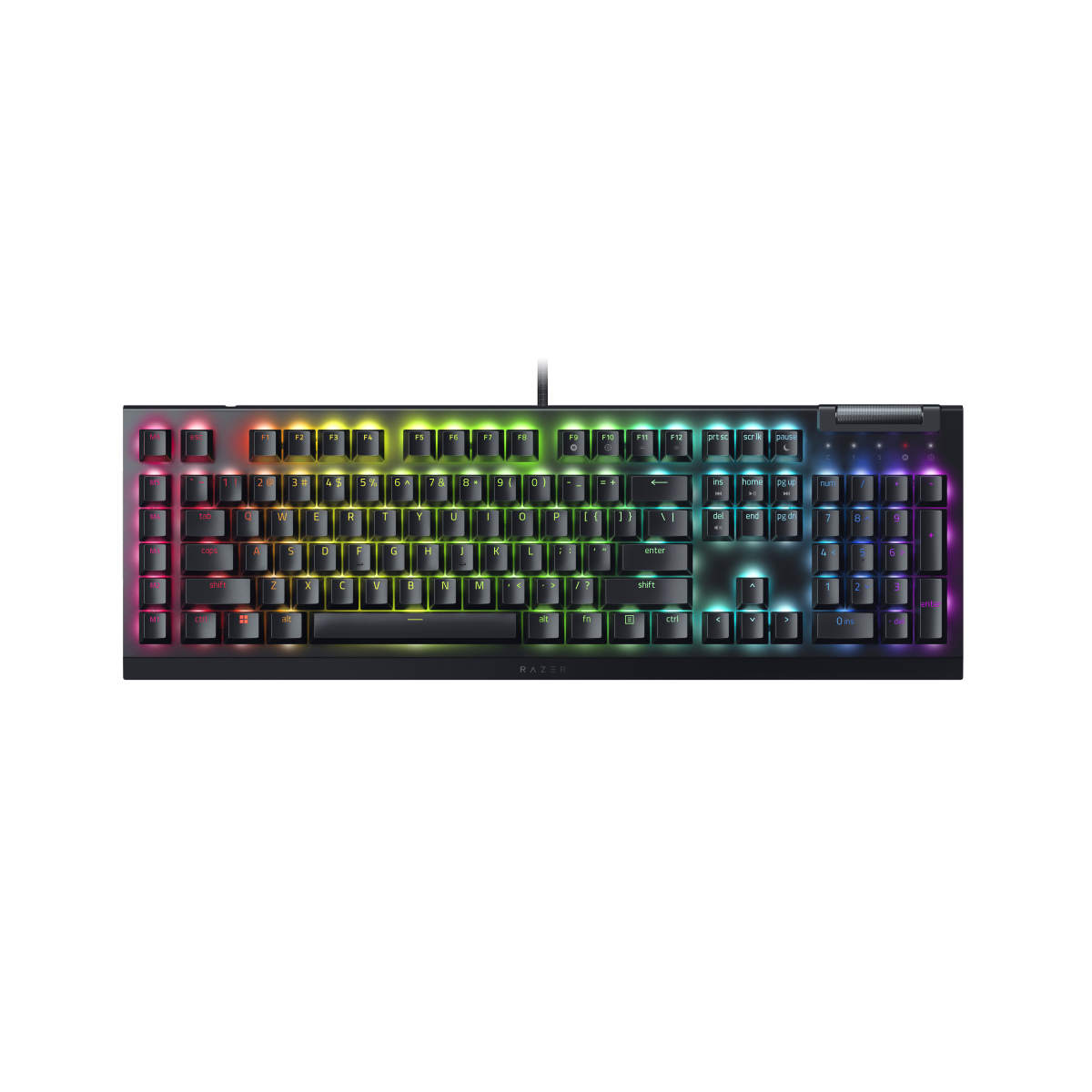 Razer BlackWidow V4 X Gaming Tastatur (Green Switch) - Gaming Tastatur mit Razer Green Switches von Razer