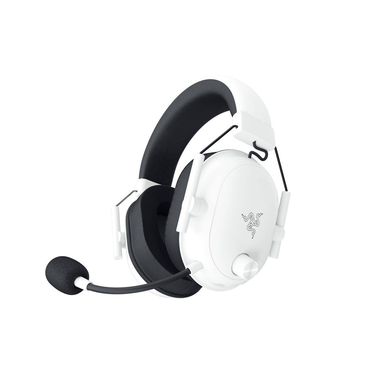 Razer Blackshark V2 HyperSpeed White Edition - kabelloses Gaming Headset mit 70 Stunden Akku-Laufzeit, USB-C, Ultra leichte 280g von Razer