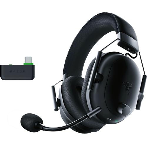 Razer BlackShark V2 Pro (Xbox) - Kabelloses Konsolen E-Sport Headset für Xbox S-X & One (Triforce 50mm Treiber, HyperSpeed Wireless 2,4 GHz, abnehmbares HyperClear Mikrofon) Schwarz von Razer