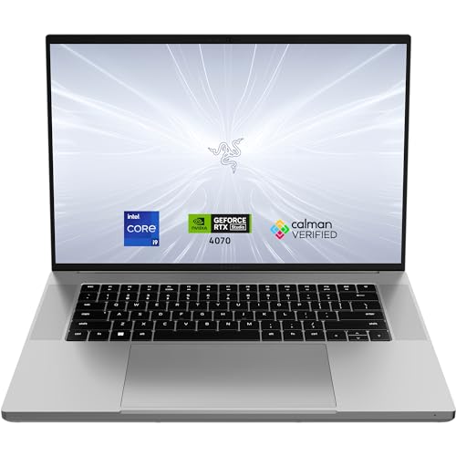 Razer Blade 16 (2024) - 16 Zoll Gaming-Laptop - NVIDIA Geforce RTX 4070 - Intel i9-14900HX - 16" Dual UHD+FHD Mini-LED 120Hz/240Hz Display - Snap Tap (16GB RAM, 2TB SSD) QWERTZ DE-Layout | Mercury von Razer