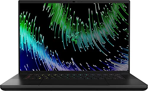 Razer Blade 16-16 tum Gaming Laptop (NVIDIA Geforce RTX 4070, Intel i9-13950HX, QHD 240Hz Display, 16GB DDR5 RAM, 1TB SSD, Aluminium-chassi) QWERTY Nordisk-Layout | Svart von Razer