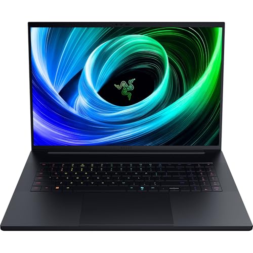 Razer Blade 18 (2025) - 18 Zoll Gaming-Laptop - NVIDIA GeForce RTX 5090 - Intel Core Ultra 9 275HX - 18" Dual Display UHD+ 240Hz - FHD+ 440Hz - 64GB DDR5-4TB SSD - QWERTZ DE-Layout | Schwarz von Razer