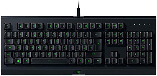 Razer Cynosa Lite – Essential Gaming-Tastatur (voll programmierbar, RGB-Chroma-Beleuchtung, Gaming-Tasten, 10 Tasten-Roll-Over, auslaufsicher) UK-Layout | Schwarz von Razer