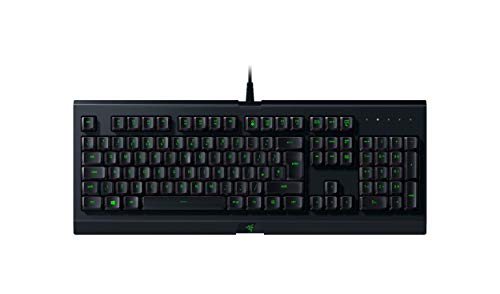 Razer Cynosa Lite - Gaming-Tastatur (16,8 Millionen Farboptionen, Vollständig programmierbare Taste, Robustes spritzwassergeschütztesDesign, Unterstützt Razer Synapse) QWERTY US-Layout | Schwarz von Razer