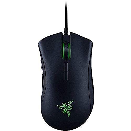 Razer DeathAdder Elite Gaming Mouse - Schwarz: 16.000 DPI optischer Sensor - Chroma RGB Beleuchtung - 7 programmierbare Tasten - Mechanische Schalter - Ergonomische Seitengriffe von Razer