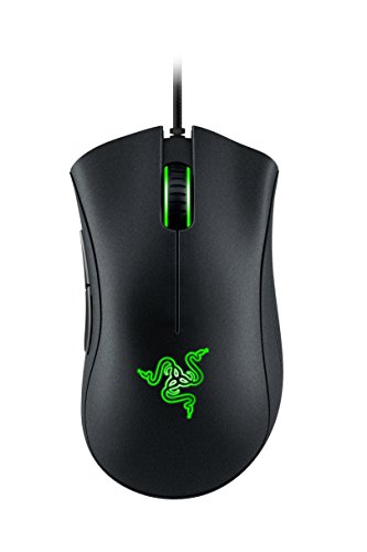 Razer DeathAdder Essential – 6.400 DPI Optical Sensor - 5 Hyperresponse Tasten - Gaming & Esports Maus - Ergonomischer Formfaktor von Razer