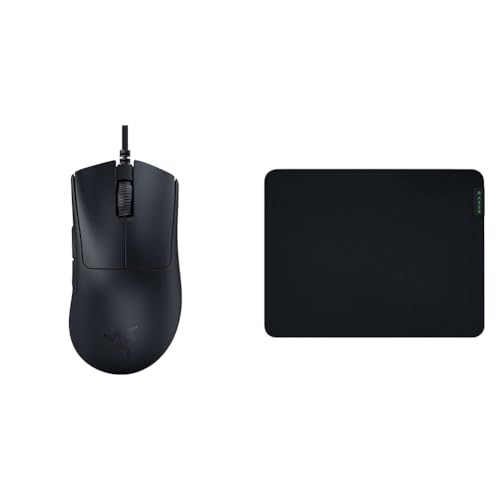 Razer DeathAdder V3 - Ergonomische Esports Maus & Gigantus V2 Medium - Weiches Gaming-Mauspad von Razer
