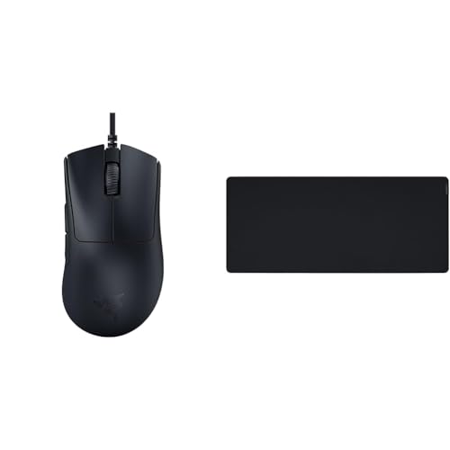 Razer DeathAdder V3 - Ergonomische Esports Maus & Gigantus V2 XXL - Weiches Gaming-Mauspad für schnelle Spielstile und optimale Kontrolle von Razer