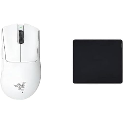 Razer DeathAdder V3 Pro - White + Gigantus V2 Large von Razer