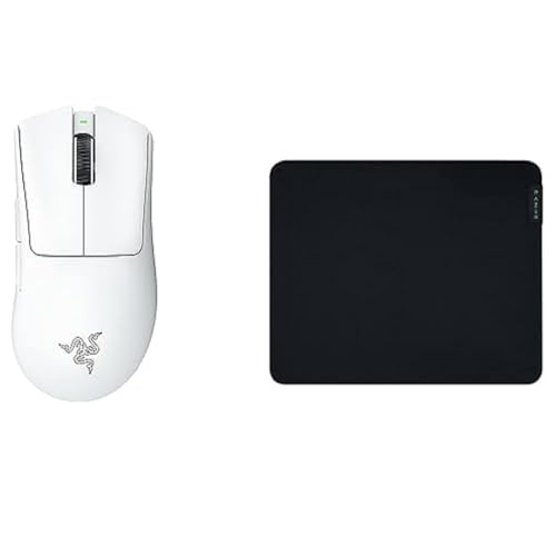 Razer DeathAdder V3 Pro - White + Gigantus V2 Medium von Razer