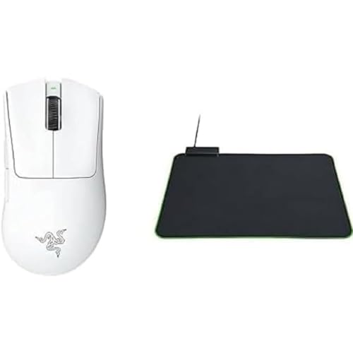 Razer DeathAdder V3 Pro - White + Goliathus Chroma von Razer