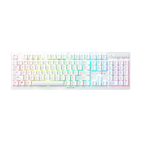 Razer DeathStalker V2 Pro - Wireless Low Profile Optical Gaming Keyboard - White Edition von Razer