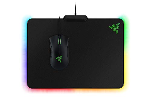 Razer Firefly Hard - Harte Gaming Maus Matte (RGB Chroma Beleuchtung, Mauspad für professionelle Gamer, rutschfeste Gummibasis) Schwarz von Razer