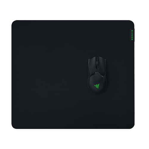 Razer Gigantus V2 Large - Weiches Gaming-Mauspad für schnelle Spielstile und optimale Kontrolle (450 x 400 x 3mm, Texturierter Stoff aus Mikrogewebe, Rutschfestes Gummi) Schwarz von Razer