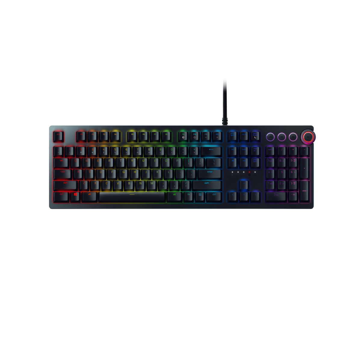 Razer Huntsman Elite mechanische Gaming Tastatur - Purple Switch, QWERTZ-Layout von Razer