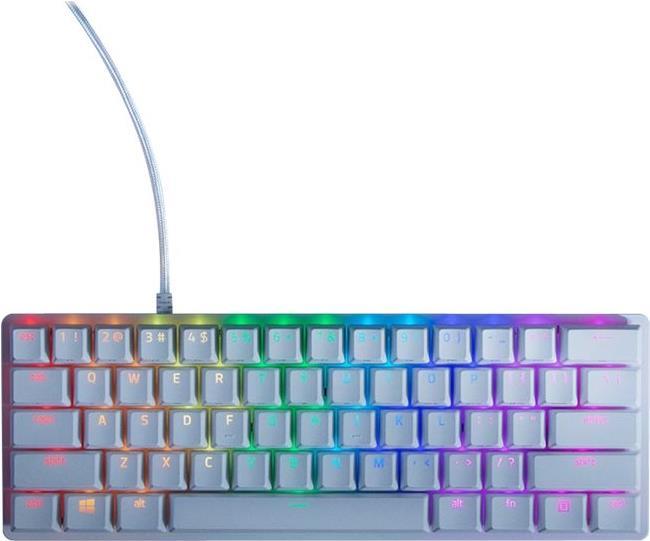 Razer Huntsman Mini - Tastatur - Hintergrundbeleuchtung - USB - USA - Tastenschalter: Razer Clicky Optical Purple - Quecksilber (RZ03-03390300-R3M1) von Razer