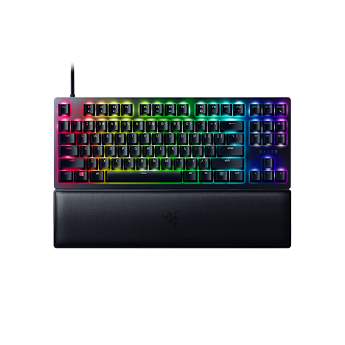 Razer Huntsman V2 Tenkeyless - Optical Gaming Keyboard - Doubleshot PBT Keycaps - Sound Dampening Foam - Clicky Purple Switch - US Layout Razer Huntsman V2 Tenkeyless - Optical Gaming Keyboard - Doubleshot PBT Keycaps - Sound Dampening Foam - Clicky Purple Switch - US Layout von Razer