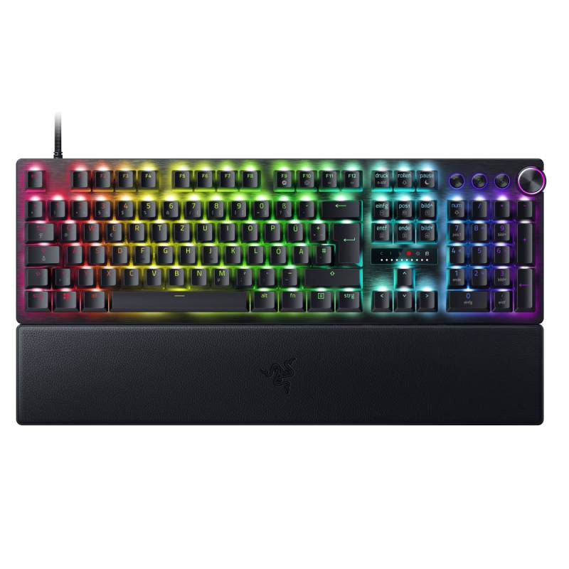 Razer Huntsman V3 Pro Gaming Tastatur (analoge Switches) - E-Sport-Tastatur mit analogen optischen Switches (DE Layout) von Razer