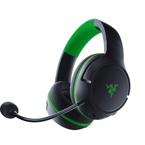 Razer Kaira - Kabellose Gaming Kopfhörer für Xbox Series X/S + Xbox One + PC (Wireless Headset, 50-mm-Treiber, Kardioid-Mikrofon, Xbox Wireless) Schwarz-Grün von Razer