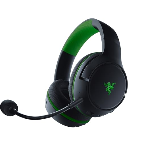 Razer Kaira Pro für Xbox - Kabelloses Headset für Xbox Series X und Mobiles Xbox-Gaming (Triforce Titanium 50mm Treiber, HyperClear Supercardioid Mikrofon, Dediziertes Mikrofon) Schwarz von Razer