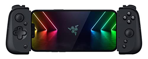 Razer Kishi V2 für iPhone - Mobile Gaming Controller (Universal Fit mit ausziehbarer Brücke, Streaming von PC- und Konsolenspielen, Ergonomisches Design, Powered by Nexus App) Schwarz von Razer