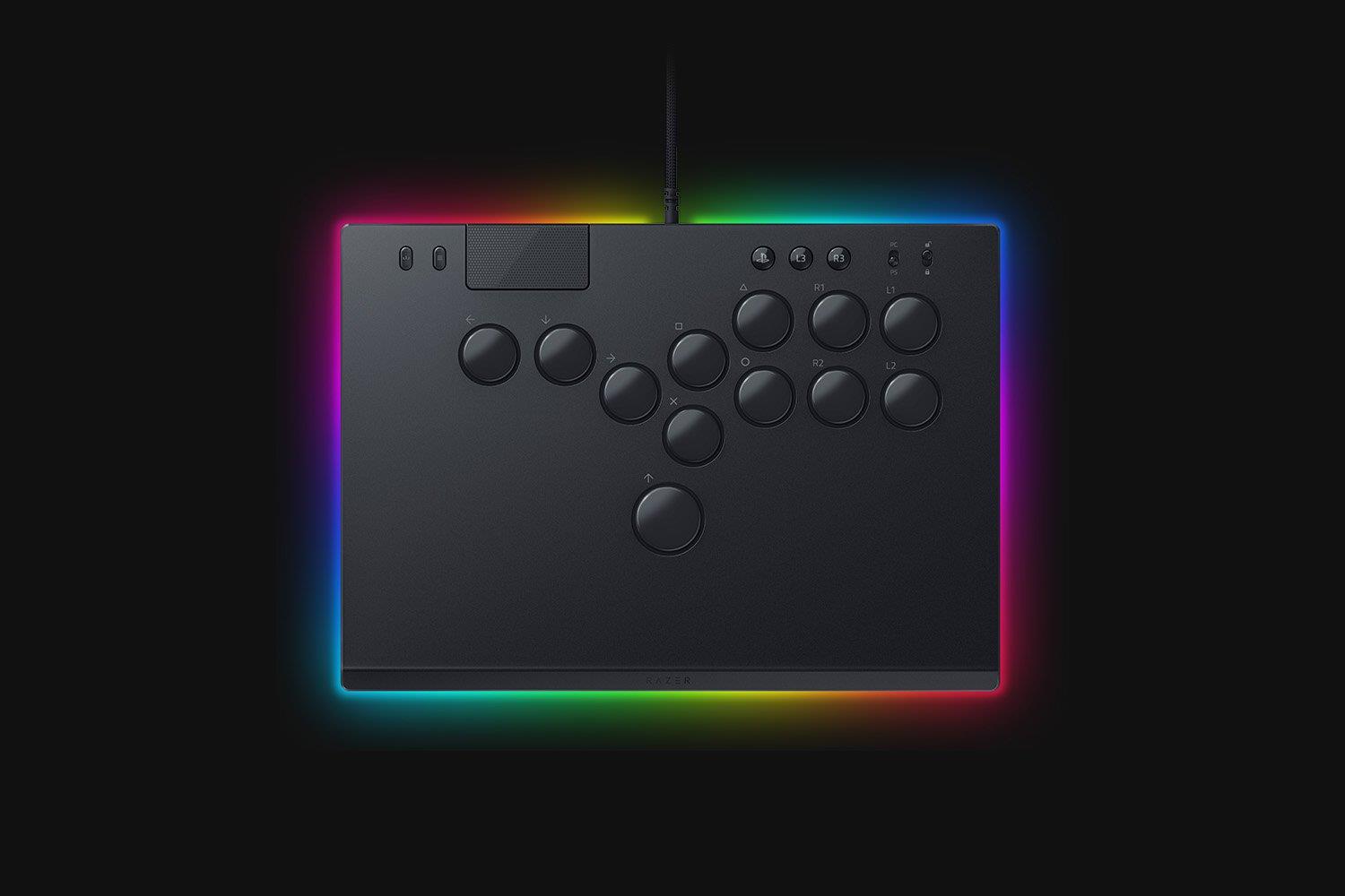 Razer Kitsune - Arcade controller - kabelgebunden - Schwarz - für PC, Sony PlayStation 5 (RZ06-05020100-R3G1) von Razer