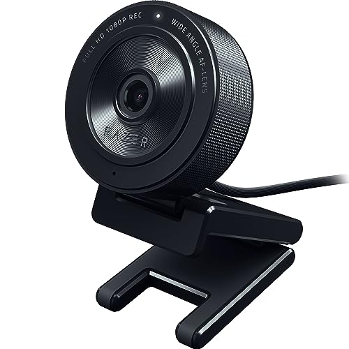 Razer Kiyo X Full HD Streaming-Webcam: 1080p 30fps oder 720p 60fps - Autofokus - Vollständig anpassbare Einstellungen - Flexible Montageoptionen - Funktioniert mit von Razer