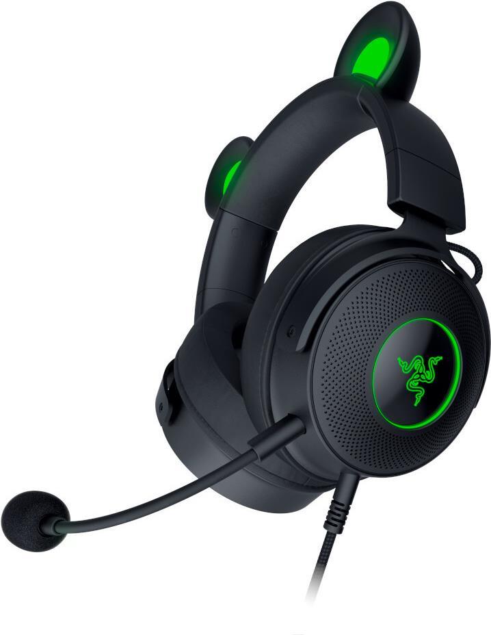 Razer Kraken Kitty V2 Pro Kopfhörer Kabelgebunden Kopfband Gaming USB Typ-A Schwarz (RZ04-04510100-R3M1) von Razer