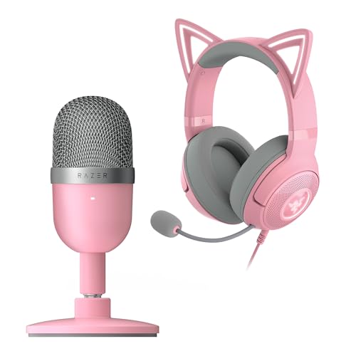 Razer Kraken Kitty V2 - Quartz Ed. + Seiren Mini - Quartz Razer Kraken Kitty V2 - Quartz Ed. + Seiren Mini - Quartz von Razer