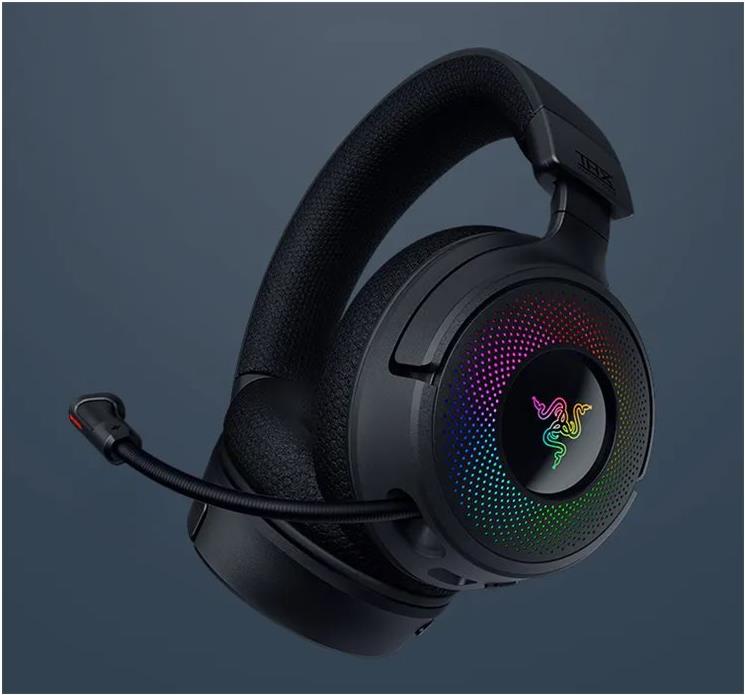 Razer Kraken V4 - Kabelloses Gaming-Headset powered by - Headset - Mikrofon (RZ04-05170100-R3M1) - Sonderposten von Razer