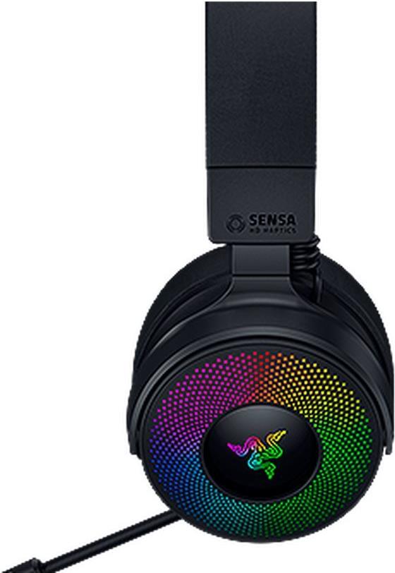 Razer Kraken V4 PRO - Headset - ohrumschließend - Bluetooth / 2,4 GHz Funkfrequenz - kabellos, kabelgebunden - USB-A, 3,5 mm Stecker (RZ04-05160100-R3M1) von Razer