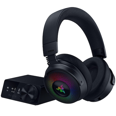 Razer Kraken V4 Pro - Kabelloses Gaming-Headset inkl. OLED-Control-Hub, powered by Razer Chroma™ RGB von Razer