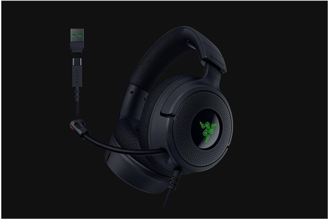 Razer Kraken V4 X - Headset - ohrumschließend (RZ04-05180100-R3M1) von Razer
