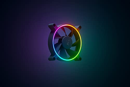 Razer Kunai Chroma - aRGB-PC-Hochleistungslüfter (Leise, leistungsstarke, Bis zu 8 Lüfter anschließen, Unterstützung für PWM-Lüftersteuerung, Razer Chroma) 3 Lüfter | 120MM von Razer