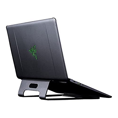 Razer Laptop Stand - Ergonomische Laptopständer (18 Grad Neigungswinkel, Aluminium und ergonomisches Design) Schwarz von Razer