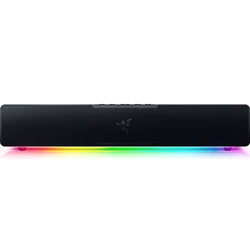 Razer Leviathan V2 X - PC-Gaming-Soundbar (mit Full-Range-Treibern, Kompaktes Format, Stromversorgung und Audio per USB Typ C, Bluetooth 5.0, Chroma RGB) Schwarz von Razer