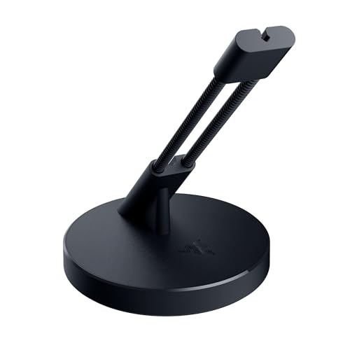 Razer Mouse Bungee V3 - Mauskabel-Managementsystem ohne Widerstand (Federarm mit Kabel-Clip, schwere rutschfeste Basis, Kabel-Management) Schwarz von Razer