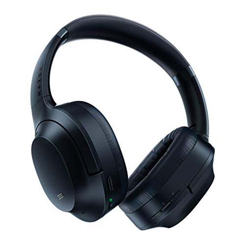 Razer Opus ANC Kopfhörer mit aktiver Geräuschunterdrückung, kabellos, THX-Audio-Tuning, 25-Stunden-Akku, kompatibel mit Bluetooth 4,2 und 3,5 mm Klinkenstecker, automatische Wiedergabe/automatische von Razer