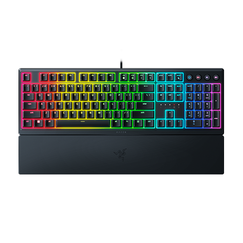 Razer Ornata V3 - US - Low-profile Mecha-membrane RGB Keyboard - Low-profile Keys - Razer Mecha-Membrane Switches - UV-coated Keycaps Razer Ornata V3 - US - Low-profile Mecha-membrane RGB Keyboard - Low-profile Keys - Razer Mecha-Membrane Switches - UV-coated Keycaps von Razer