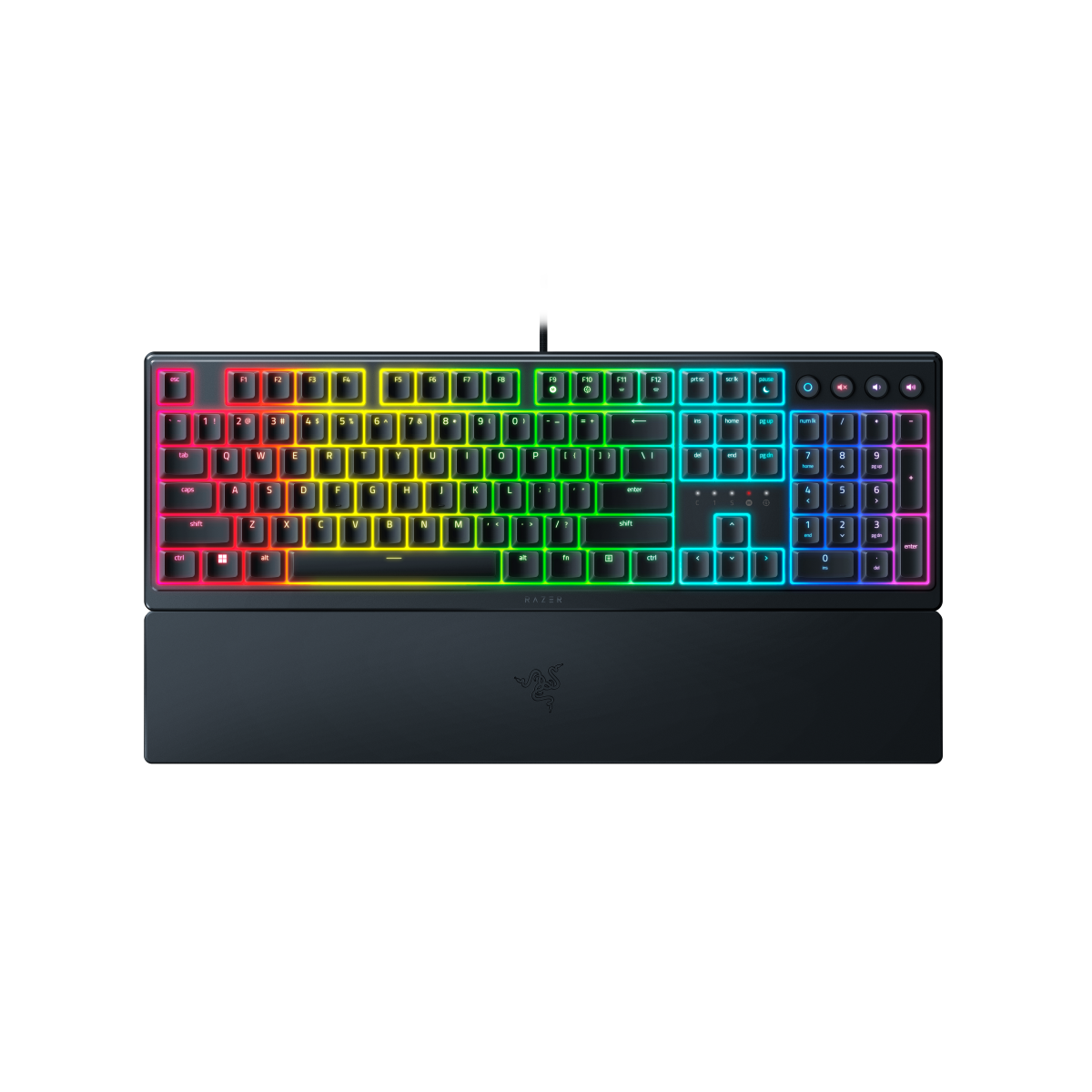 Razer Ornata V3 - Low Profile Gaming Tastatur - QWERTZ Layout, RGB Beleuchtung von Razer