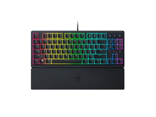 Razer Ornata V3 Tenkeyless – Kompakte Low-Profile-Gaming-Tastatur (Mecha-Membran-Schalter, UV-beschichtete Tastenkappen, dedizierte Medientasten mit Hintergrundbeleuchtung, magnetische Razer Ornata V3 Tenkeyless – Kompakte Low-Profile-Gaming-Tastatur (Mecha-Membran-Schalter, UV-beschichtete Tastenkappen, dedizierte Medientasten mit Hintergrundbeleuchtung, magnetische von Razer