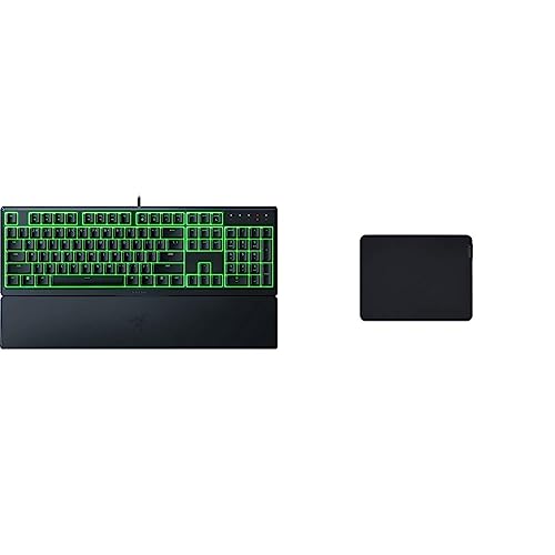 Razer Ornata V3 X - Flache Mecha-Membran-Gaming Tastatur & Gigantus V2 Medium - Weiches Gaming-Mauspad für schnelle Spielstile von Razer