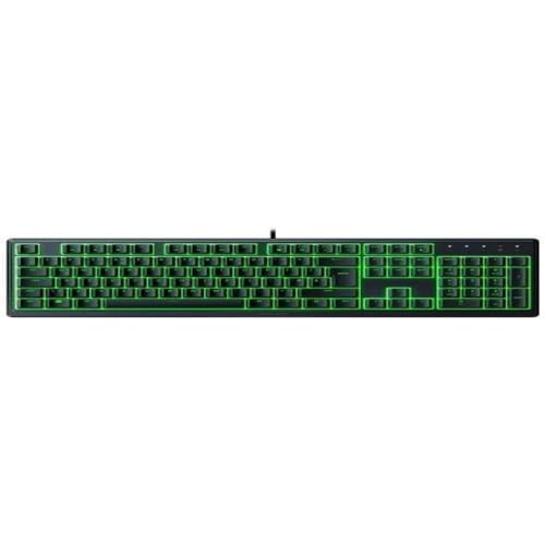 Razer Ornata V3 X - Flache Membran-Tastatur mit Chroma RGB (Lautlose Membran-Switches, Ergonomische Handballenauflage, Tastenkappen Anti-UV-Beschichtun) UK-Layout | Schwarz von Razer