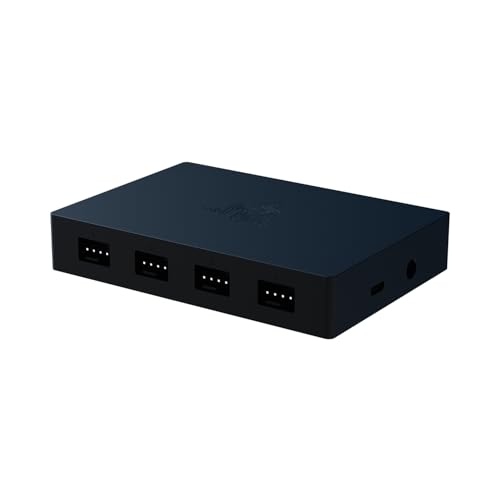 Razer PWM-PC-Lüftersteuerung - Erweiterte Lüftersteuerung für optimierten Luftstrom im PC (bis zu 8 Lüftern anschließen, ind. Lüfterkurvenprofile, Lüfterüberwachung) Schwarz von Razer
