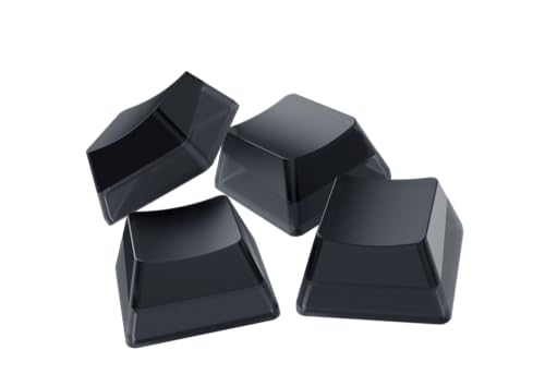Razer Phantom Tastenkappen-Upgrade-Set - Fast unsichtbares Pudding-Design für durchscheinende RGB-Beleuchtung (128 Tasten, Tastenentferner, Stabilisatoren) Schwarz, US- & UK-Layout von Razer
