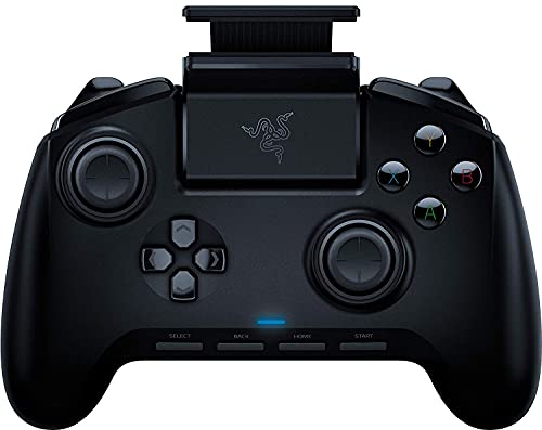 Razer Raiju Mobile - Mobiler Gaming-Controller für Android (Ergonomisches Layout mit Multifunktionstasten, Hair-Trigger-Modus, Verstellbare Smartphone-Halterung, Konfiguration über mobile App) von Razer