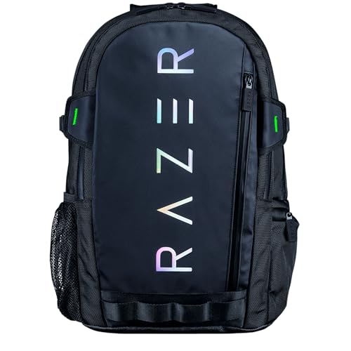 Razer Rogue v3 40,6 cm (16 Zoll) Gaming-Laptop-Rucksack: Reisehandgepäck-Computertasche, reiß- und wasserabweisend, Netz-Seitentasche, passend für 16-Zoll-Notebooks, chromatisch von Razer